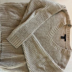 Khaki knit sweater